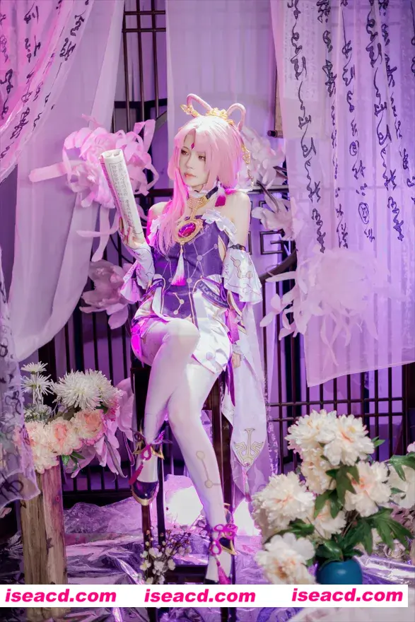 【COSPLAY/带视频】[桜桃喵] 符玄 [25P+2V] 【1.9G】