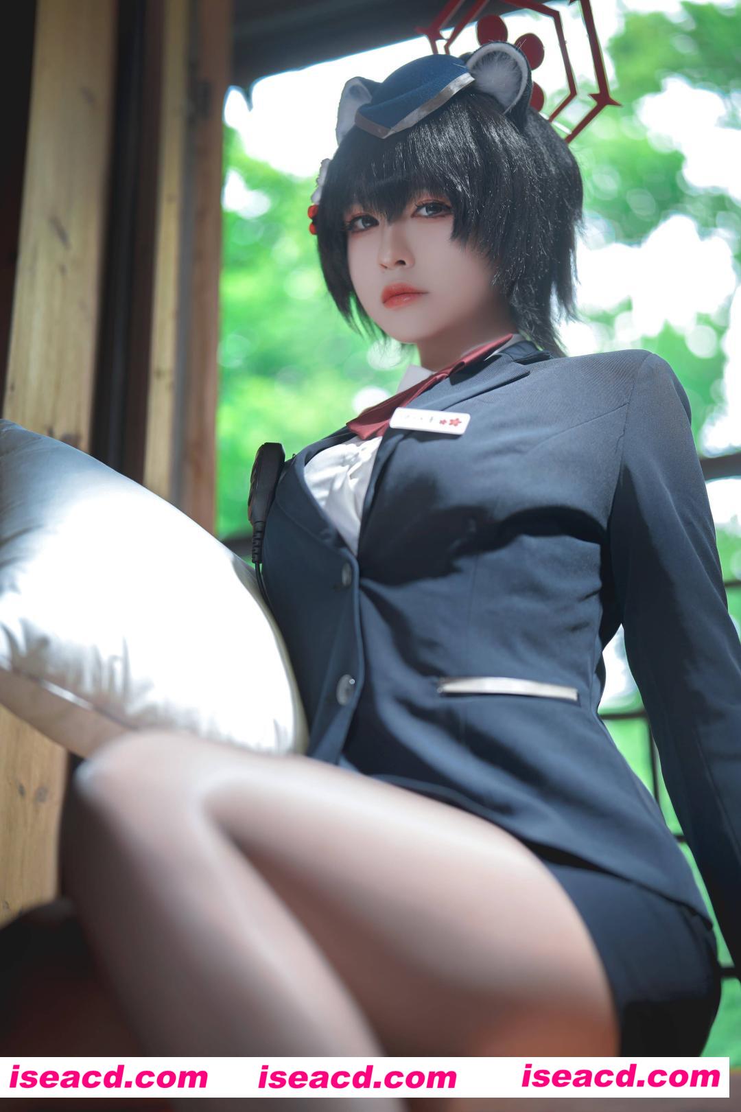 【COSPLAY/带视频】半半子 – ガイド春日ツバキ [86P 6V]【800M】