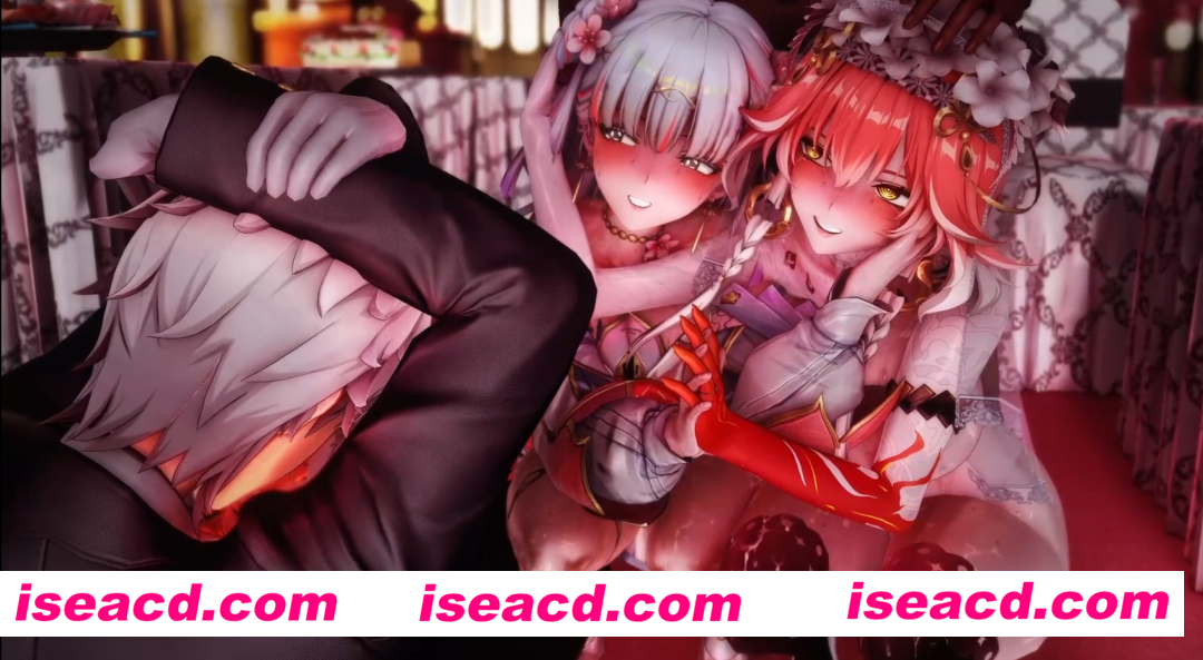 【3D同人/合集/全动态】Lanzfh 1月作品：鸣潮NTR寝取3部 菲比/今汐长离/椿 合集 【2.3G/CV】