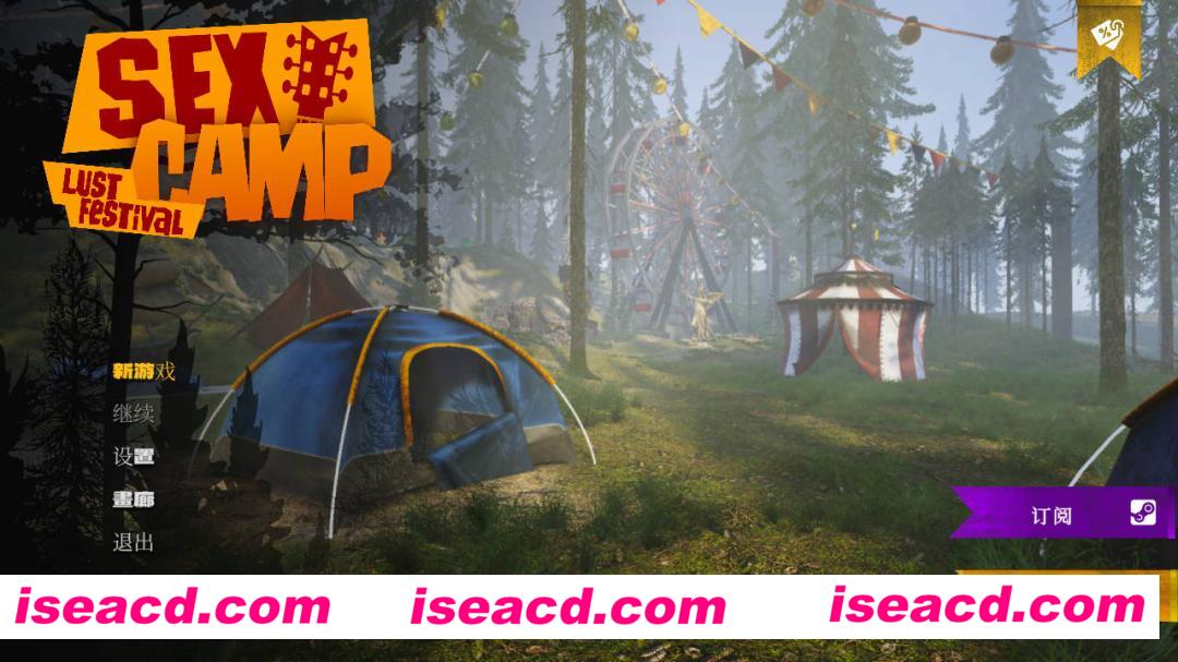 【欧美SLG/中文/步兵/动态CG】香艳夏令营: 欲之节/S*X Camp: Lust Festival 官方中文步兵版【2.7G/新作】