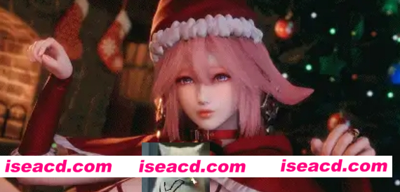 【3D动画/步兵】Elarbaby：D46 八重神子 杏感圣诞女郎 [5V]【2.4G/CV】