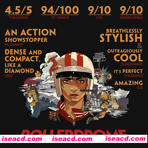 【竞速游戏/中文/3D】酷极轮滑/Rollerdrome Build.17237888 官方中文版【4.3G/新作】