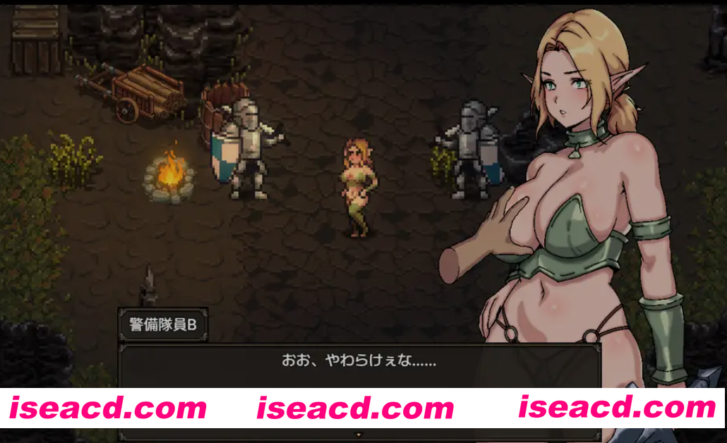 [日式RPG/AI汉化/像素风/动态CG] 银辱矿镇塞蕾娜～精灵少女与银欲的矿坑谭 AI汉化版 [900M/新作]